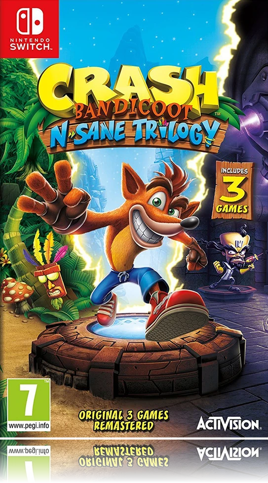 Nintendo Switch - Crash Bandicoot N.Sane Trilogy Nintendo Switch - Crash Bandicoot N.Sane Trilogy