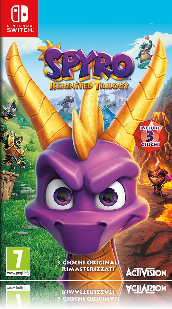 Nintendo Switch - Spyro Reignited Trilogy Nintendo Switch - Spyro Reignited Trilogy