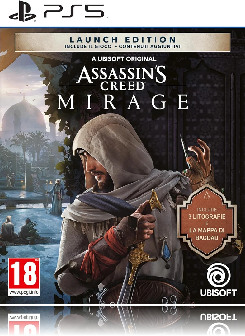 PS5 - Assassin's Creed Mirage - EDIZIONE LANCIO PS5 - Assassin's Creed Mirage - EDIZIONE LANCIO