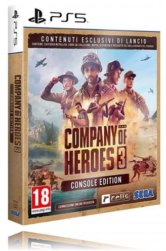 Company of Heroes 3 Launch Edition Metal Case Company of Heroes 3 Launch Edition Metal Case
