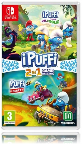 Nintendo Switch - I PUFFI 2 IN 1 - MISSIONE VILFOGLIA + I PUFFI KART Nintendo Switch - I PUFFI 2 IN 1 - MISSIONE VILFOGLIA + I PUFFI KART