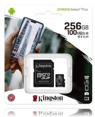 Kingston Memory Micro SD 256GB Kingston Memory Micro SD 256GB