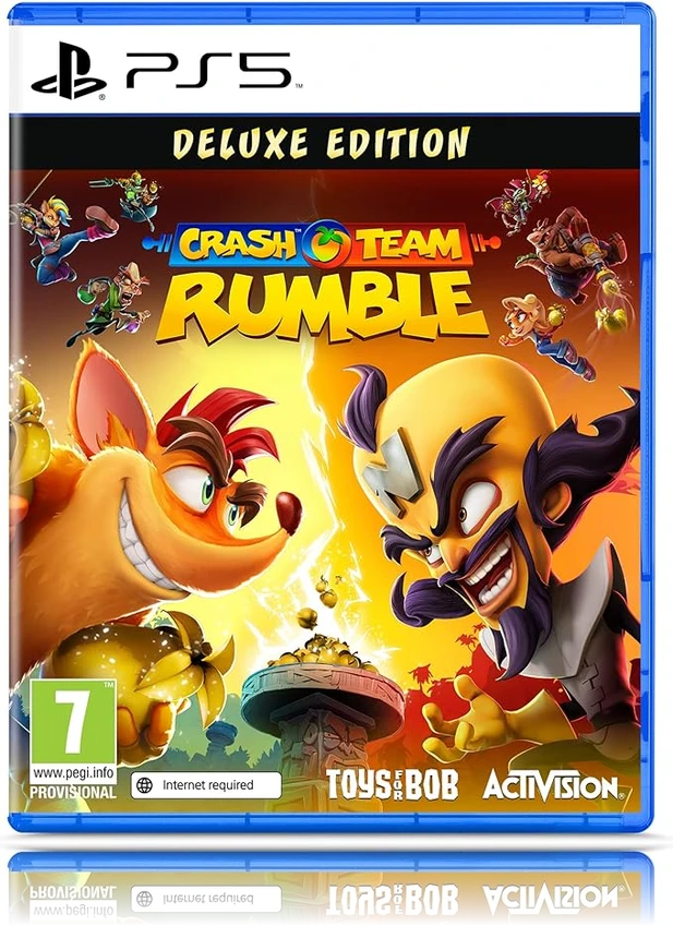 PS5 - CRASH TEAM RUMBLE DELUXE EDITION PS5 - CRASH TEAM RUMBLE DELUXE EDITION