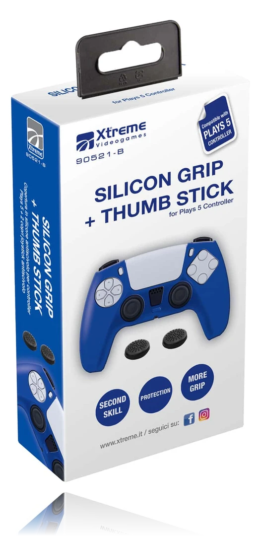 SILICON GRIP + THUMB STICK COMPATIBILE CON PLAYS5 SILICON GRIP + THUMB STICK COMPATIBILE CON PLAYS5