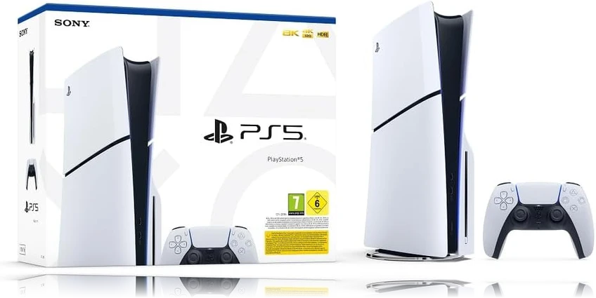 PS5 CONSOLE 825GB STANDARD ED. WHITE SLIM PS5 CONSOLE 825GB STANDARD ED. WHITE SLIM
