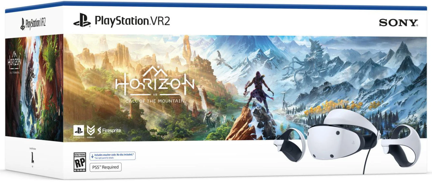 PS5 PlayStation VR2 + Horizon Call of the Mountain VCH PS5 PlayStation VR2 + Horizon Call of the Mountain VCH