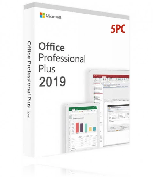 OFFICE PROFESSIONAL PLUS 2019 5 PC - KEY ONLINE OFFICE PROFESSIONAL PLUS 2019 5 PC - KEY ONLINE