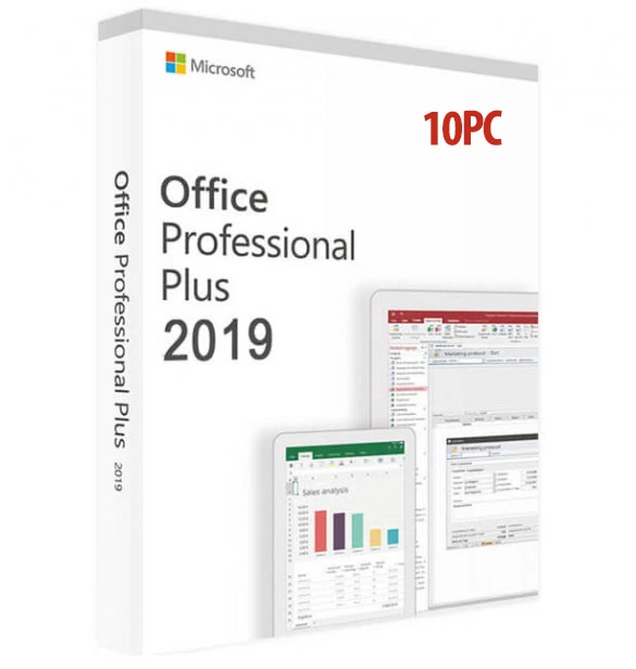 OFFICE PROFESSIONAL PLUS 2019 10 PC - KEY ONLINE OFFICE PROFESSIONAL PLUS 2019 10 PC - KEY ONLINE
